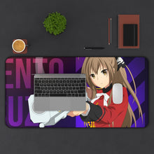 Load image into Gallery viewer, Isuzu Sento Aiming a Gun Mouse Pad (Desk Mat) With Laptop
