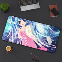 Load image into Gallery viewer, Heaven's Lost Property Mouse Pad (Desk Mat) On Desk
