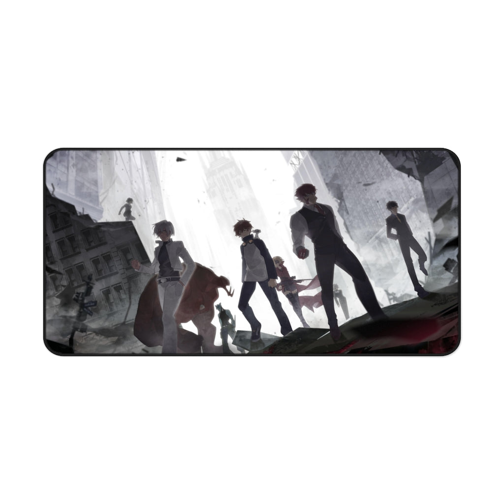 Blood Blockade Battlefront Leonardo Watch, Klaus Von Reinherz, Zapp Renfro, Chain Sumeragi, Steven A. Starphase Mouse Pad (Desk Mat)