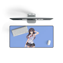 Load image into Gallery viewer, Anime Girl Mouse Pad (Desk Mat) On Desk
