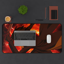 Load image into Gallery viewer, Darker Than Black Hei Mouse Pad (Desk Mat) With Laptop
