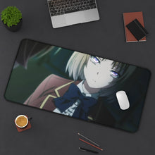 Load image into Gallery viewer, Kushida Kikyou Mouse Pad (Desk Mat) On Desk
