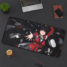 Load image into Gallery viewer, Kakegurui Yumeko Jabami Mouse Pad (Desk Mat) On Desk
