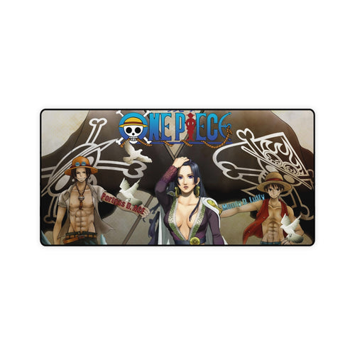 Ace luffy Boa hancock Mouse Pad (Desk Mat)