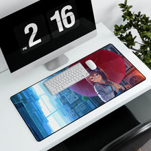 Load image into Gallery viewer, Anime Girl Mouse Pad (Desk Mat) With Laptop
