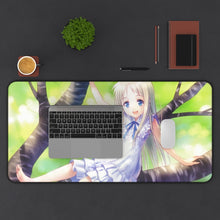 Load image into Gallery viewer, Anohana Meiko Honma Mouse Pad (Desk Mat) With Laptop

