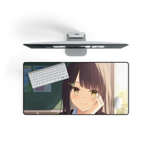 Load image into Gallery viewer, Anime Girl Mouse Pad (Desk Mat) On Desk
