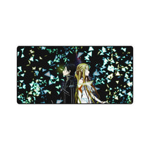 Load image into Gallery viewer, Kirito and Asuna Mouse Pad (Desk Mat)
