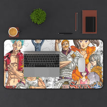 Load image into Gallery viewer, The Sins are all here Mouse Pad (Desk Mat) With Laptop
