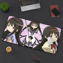 Load image into Gallery viewer, Puella Magi Madoka Magica Homura Akemi Mouse Pad (Desk Mat) On Desk
