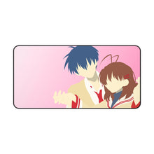 Load image into Gallery viewer, Clannad Tomoya Okazaki, Nagisa Furukawa Mouse Pad (Desk Mat)
