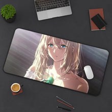 Load image into Gallery viewer, Violet Evergarden Violet Evergarden, Violet Evergarden, Violet Evergarden Mouse Pad (Desk Mat) On Desk
