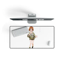 Load image into Gallery viewer, Girls und Panzer Mouse Pad (Desk Mat) On Desk
