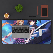 Load image into Gallery viewer, Love, Chunibyo &amp; Other Delusions Rikka Takanashi, Sanae Dekomori Mouse Pad (Desk Mat) With Laptop

