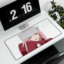 Load image into Gallery viewer, Zero Two Mouse Pad (Desk Mat) With Laptop
