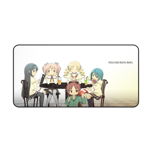 Puella Magi Madoka Magica Homura Akemi, Madoka Kaname, Sayaka Miki, Mami Tomoe, Kyuubey Mouse Pad (Desk Mat)