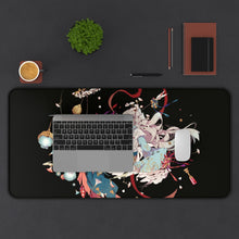 Load image into Gallery viewer, Anime Girl Mouse Pad (Desk Mat) With Laptop
