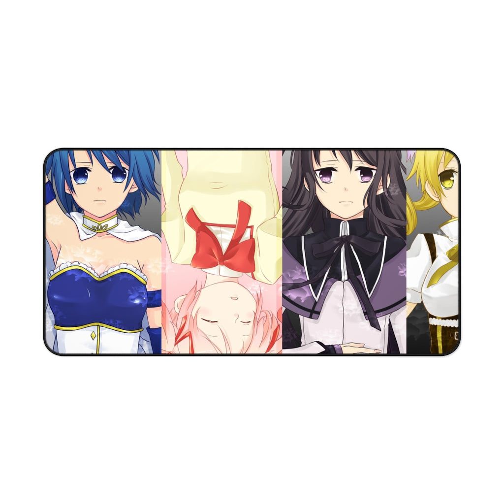 Puella Magi Madoka Magica Homura Akemi, Madoka Kaname, Sayaka Miki, Mami Tomoe Mouse Pad (Desk Mat)