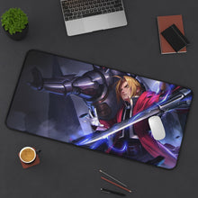 Load image into Gallery viewer, Anime FullMetal Alchemist Mouse Pad (Desk Mat) On Desk
