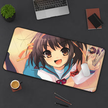 Load image into Gallery viewer, The Melancholy Of Haruhi Suzumiya Mouse Pad (Desk Mat) On Desk
