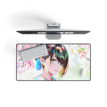 Load image into Gallery viewer, Anime Girl Mouse Pad (Desk Mat) On Desk
