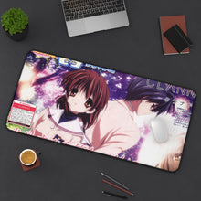 Load image into Gallery viewer, Clannad Tomoya Okazaki, Nagisa Furukawa Mouse Pad (Desk Mat) On Desk
