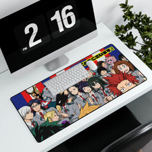 Load image into Gallery viewer, My Hero Academia Izuku Midoriya, Katsuki Bakugou, All Might, Tenya Iida, Shouta Aizawa Mouse Pad (Desk Mat) With Laptop
