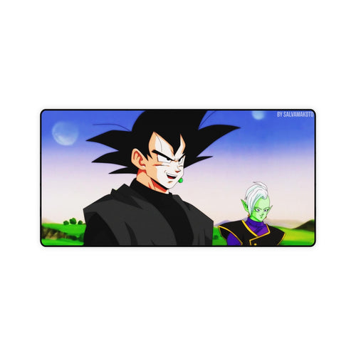 Black Goku and Zamasu Mouse Pad (Desk Mat)