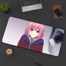 Load image into Gallery viewer, Matsuri Mizusawa Mouse Pad (Desk Mat) On Desk
