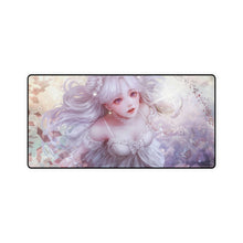 Load image into Gallery viewer, Anime, Girl, White Hair, Mouse Pad (Desk Mat)
