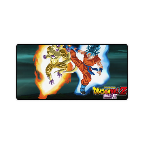 Goku SSJ God SSJ Vs Golden Freeza Mouse Pad (Desk Mat)