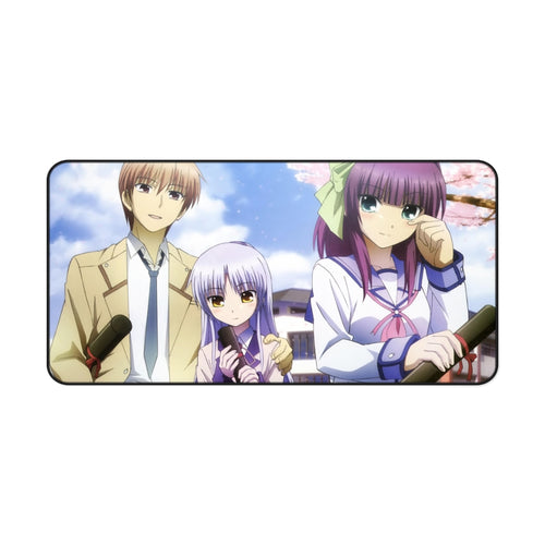 Angel Beats! Kanade Tachibana, Yuri Nakamura, Yuzuru Otonashi Mouse Pad (Desk Mat)