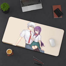 Load image into Gallery viewer, Heaven's Lost Property Mouse Pad (Desk Mat) On Desk
