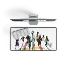 Load image into Gallery viewer, My Hero Academia Izuku Midoriya, Katsuki Bakugou, Tenya Iida, Tsuyu Asui Mouse Pad (Desk Mat) On Desk
