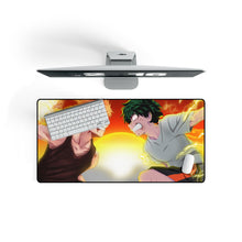 Load image into Gallery viewer, My Hero Academia Izuku Midoriya, Katsuki Bakugou Mouse Pad (Desk Mat) On Desk
