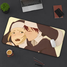Load image into Gallery viewer, Fire Force Mouse Pad (Desk Mat) On Desk

