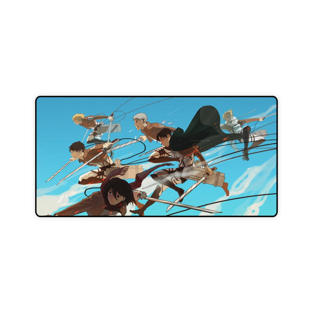 Anime Attack On Titan Mouse Pad (Desk Mat)