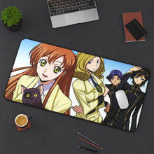 Load image into Gallery viewer, Code Geass Lelouch Lamperouge, Shirley Fenette Mouse Pad (Desk Mat) With Laptop
