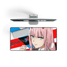 Load image into Gallery viewer, Darling in the FranXX Mouse Pad (Desk Mat) On Desk
