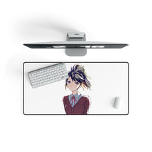 Load image into Gallery viewer, Anime Girl Mouse Pad (Desk Mat) On Desk
