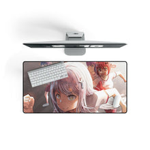 Load image into Gallery viewer, Anime Gabriel DropOut Mouse Pad (Desk Mat) On Desk
