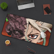 Load image into Gallery viewer, Dr. Stone Mouse Pad (Desk Mat) On Desk
