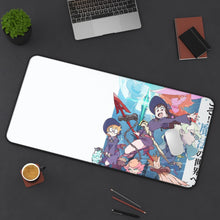 Load image into Gallery viewer, Little Witch Academia Atsuko Kagari, Sucy Manbavaran, Diana Cavendish, Amanda O&#39;neill, Computer Keyboard Pad Mouse Pad (Desk Mat) On Desk
