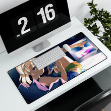Load image into Gallery viewer, Anime Girl Mouse Pad (Desk Mat) With Laptop
