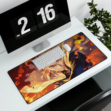 Load image into Gallery viewer, Kyojuro Rengoku Kimetsu no Mouse Pad (Desk Mat)
