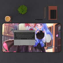 Load image into Gallery viewer, Is The Order A Rabbit? Mouse Pad (Desk Mat) With Laptop
