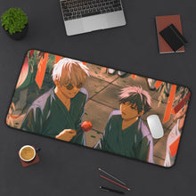 Load image into Gallery viewer, Satoru Gojo Megumi Fushiguro Mouse Pad (Desk Mat) On Desk
