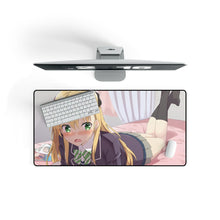 Load image into Gallery viewer, Anime Gamers! Mouse Pad (Desk Mat) On Desk
