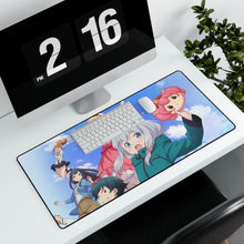 Load image into Gallery viewer, EroManga-Sensei Mouse Pad (Desk Mat) With Laptop
