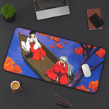 Load image into Gallery viewer, InuYasha Mouse Pad (Desk Mat) On Desk
